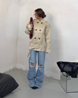 TRENCH APRICOT BEIGE