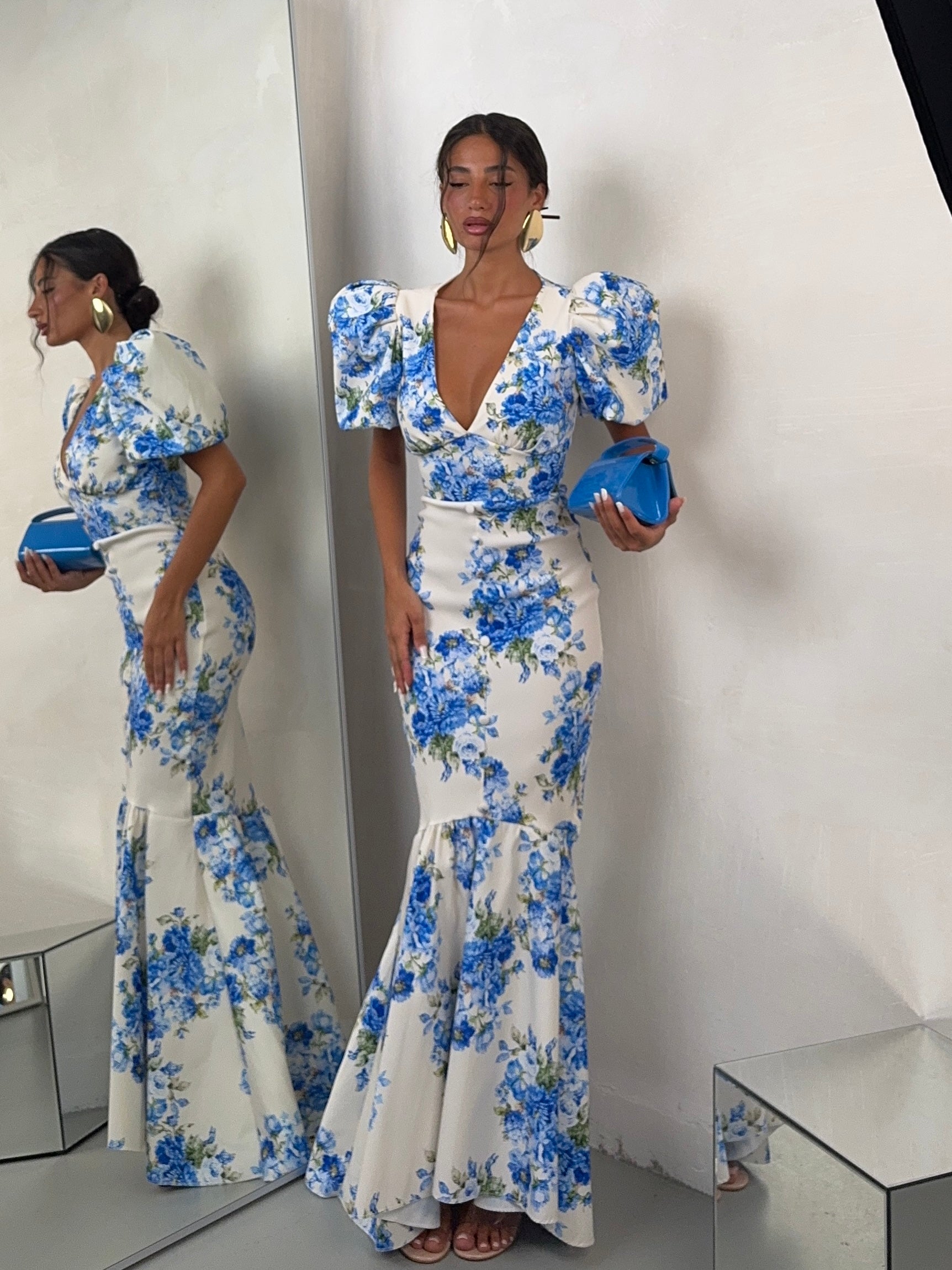 DRESS ELISA AZZURRO