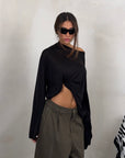 LONGSLEEVE SHALLOW NERA