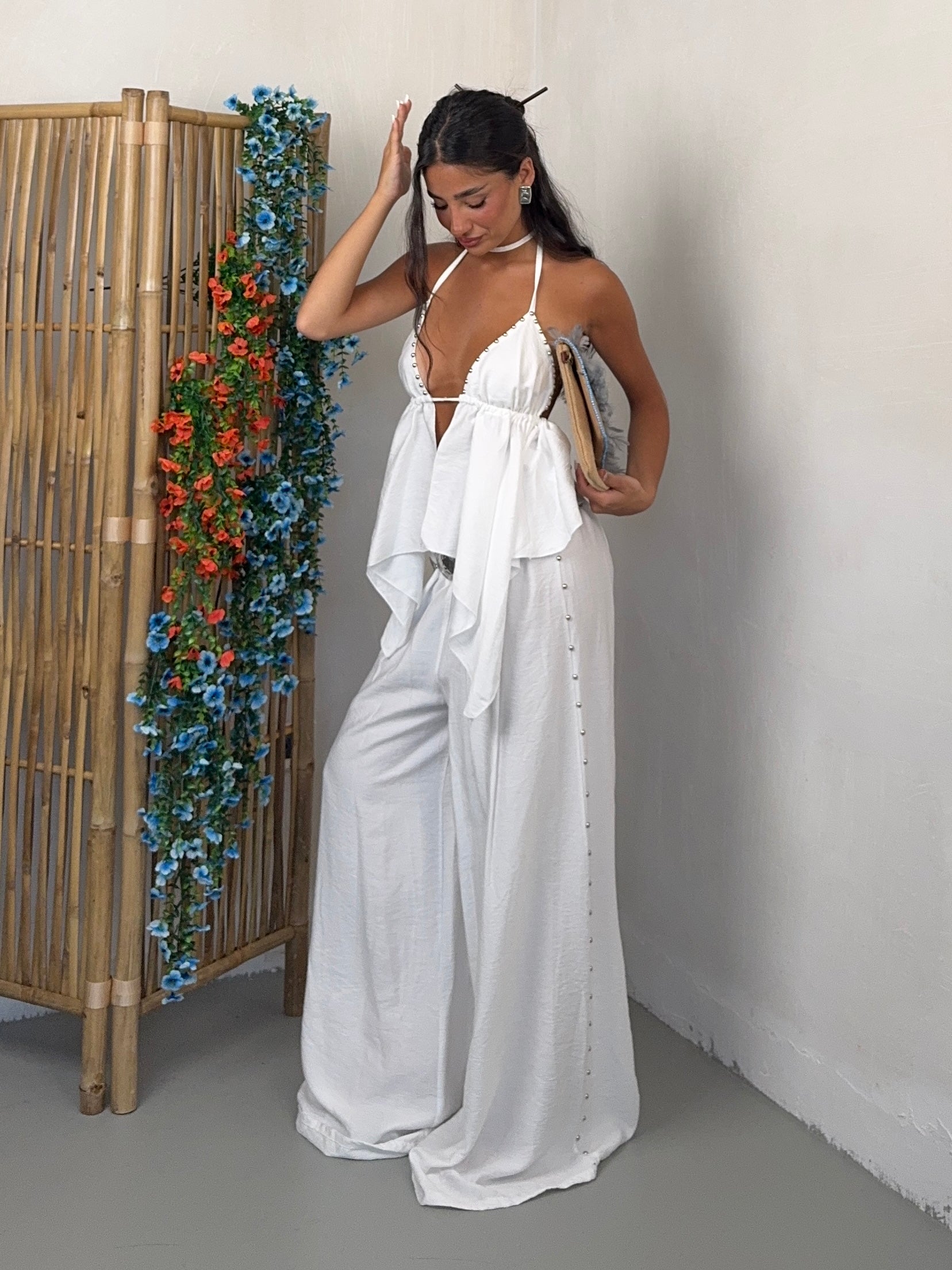 COORD BORCHIA LONG BIANCO