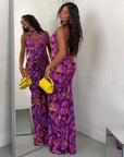 DRESS MUSA VIOLA