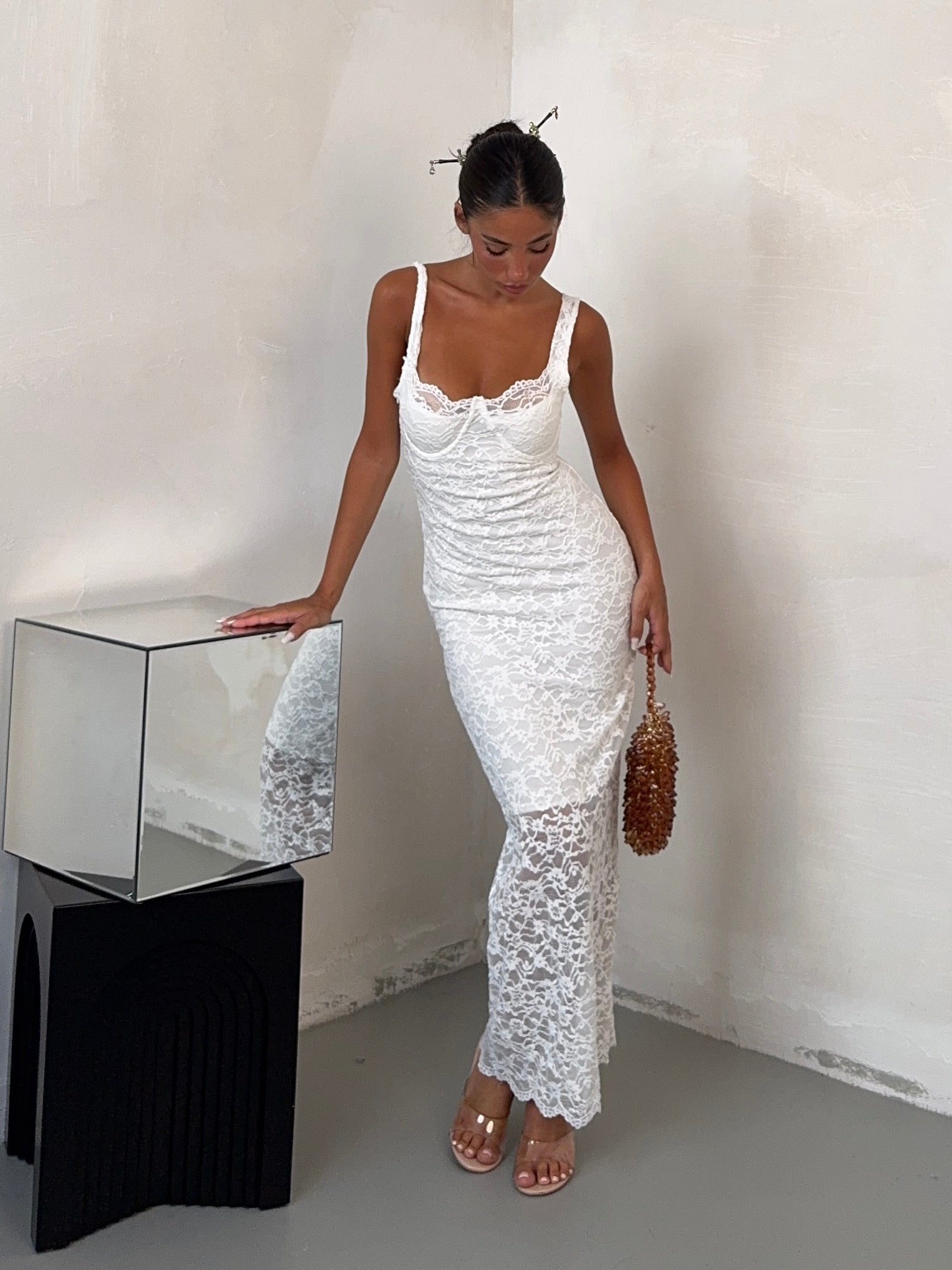 DRESS REINA BIANCO