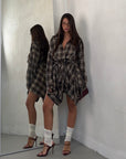 MINIDRESS ARUBA MARRONE