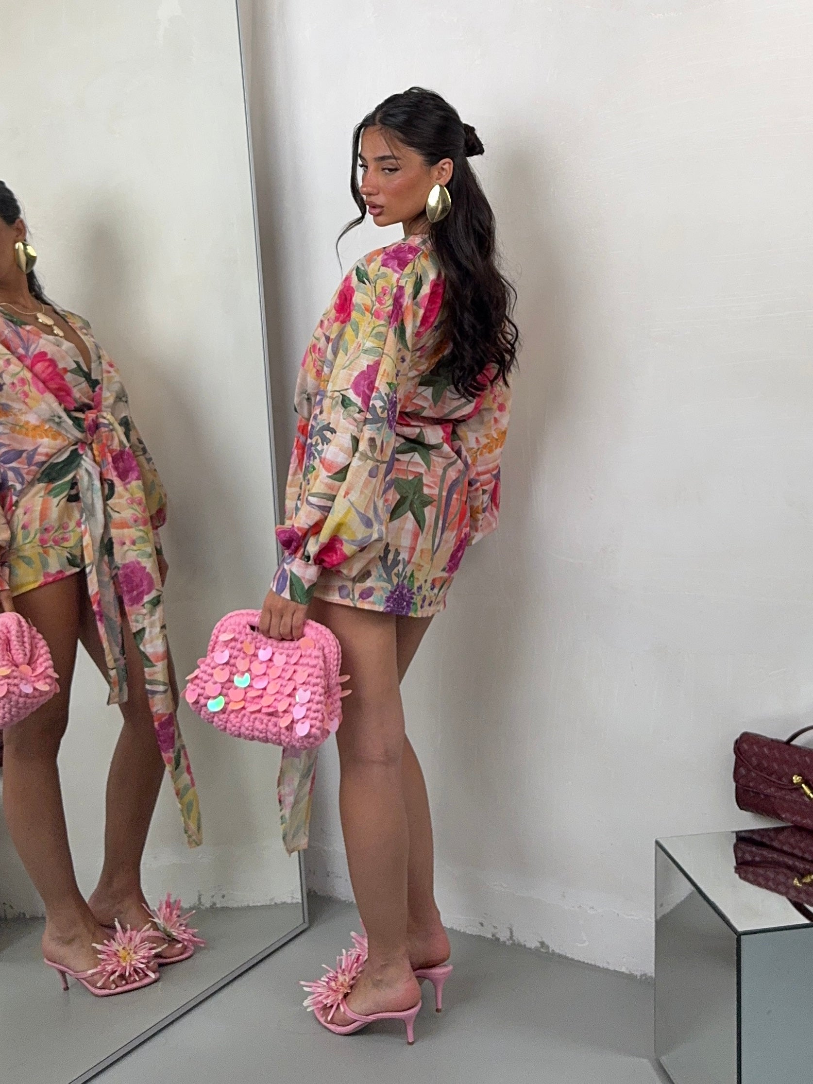 DRESS PORTOFINO FLOWER