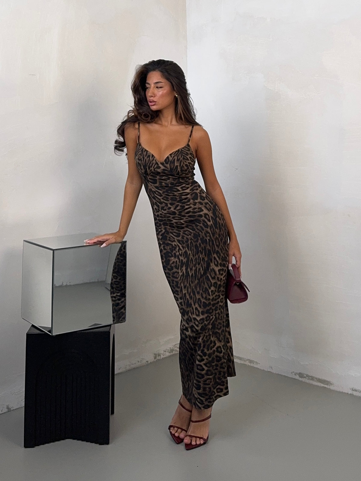 DRESS ESTER ANIMALIER
