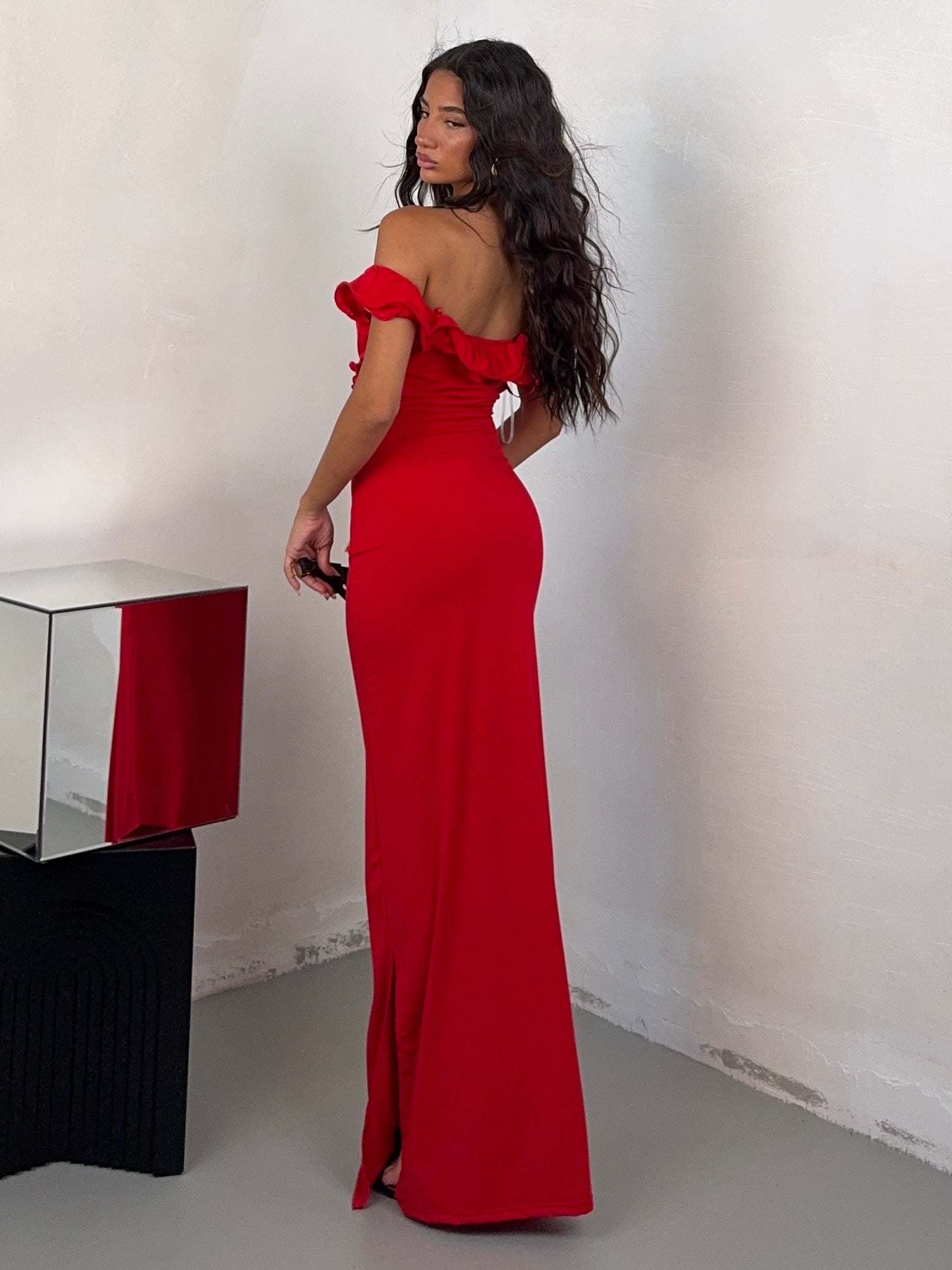 DRESS ESME ROSSO