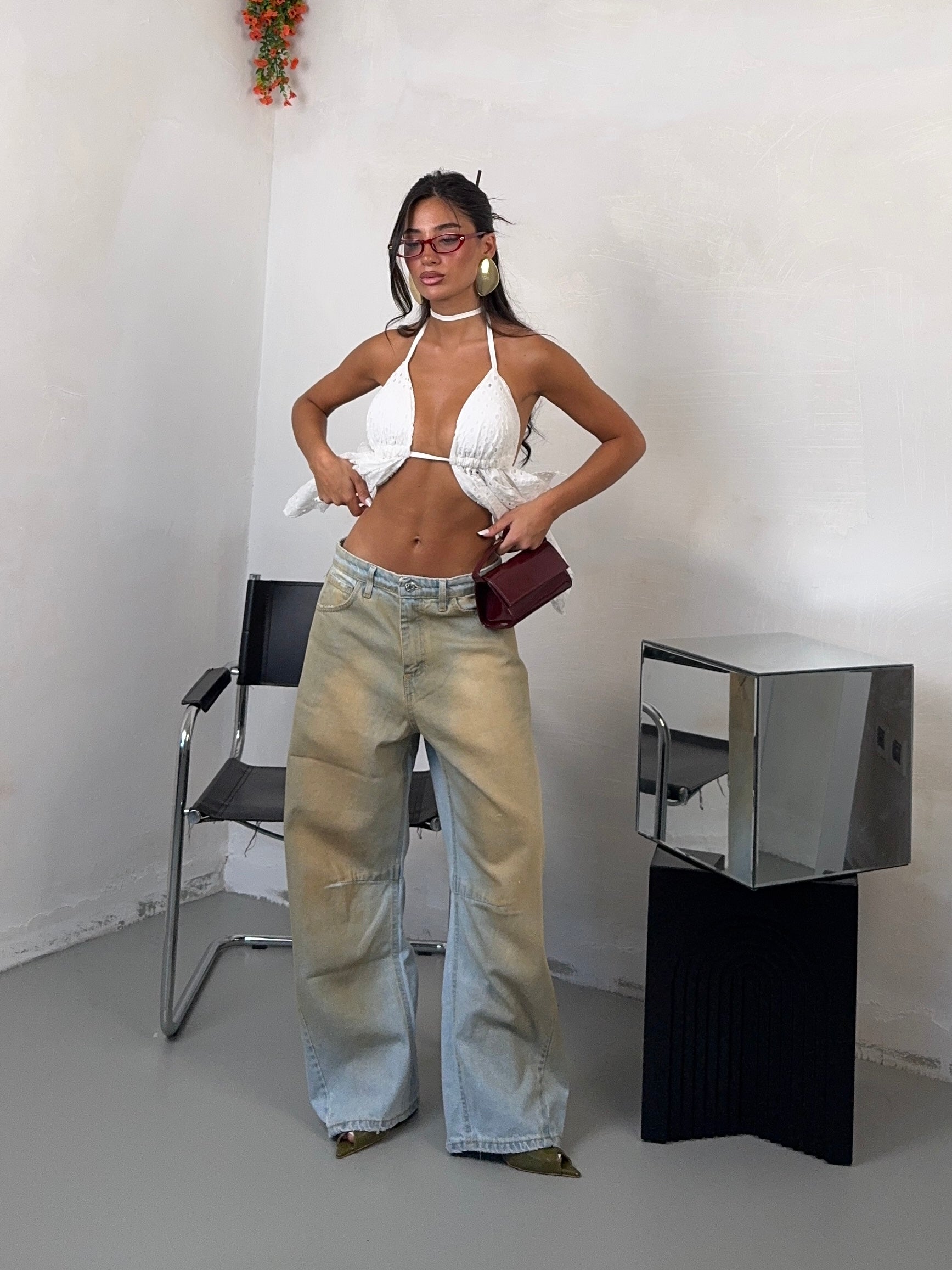 JEANS DIRTY SAND