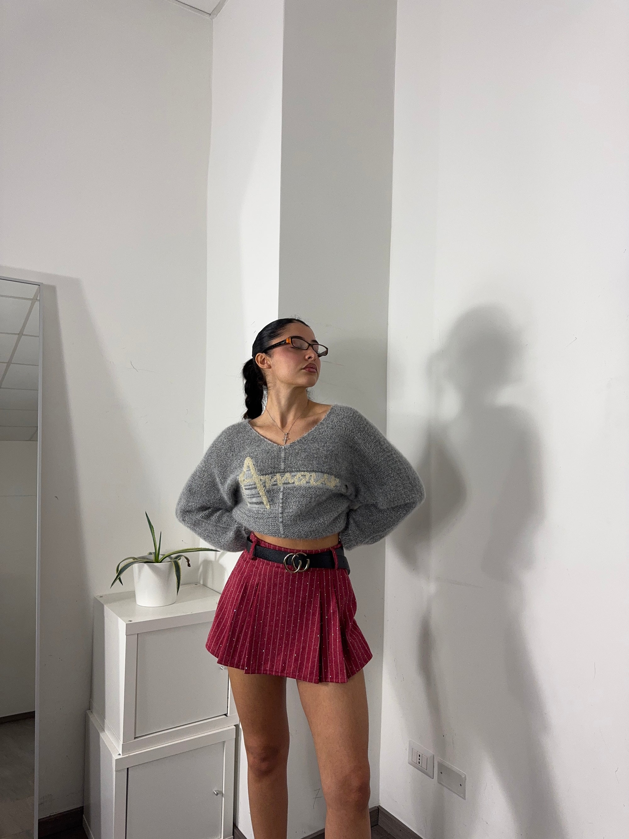 Skirt/Short Star red