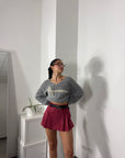 Skirt/Short Star red