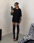 LONGSLEEVE CHROME NERO