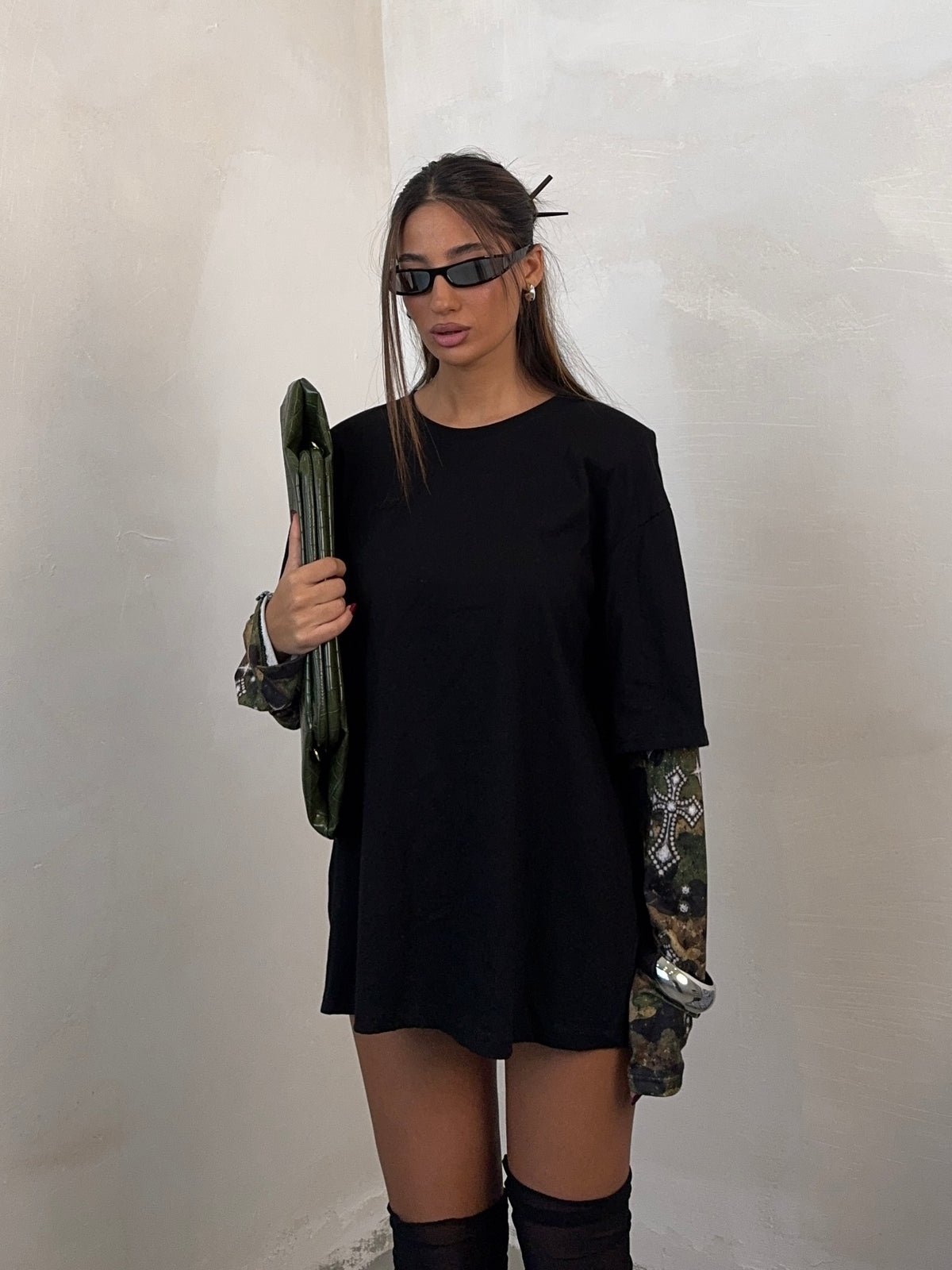 LONGSLEEVE CHROME NERO