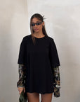 LONGSLEEVE CHROME NERO