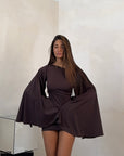 MINIDRESS MIDNIGHT MARRONE
