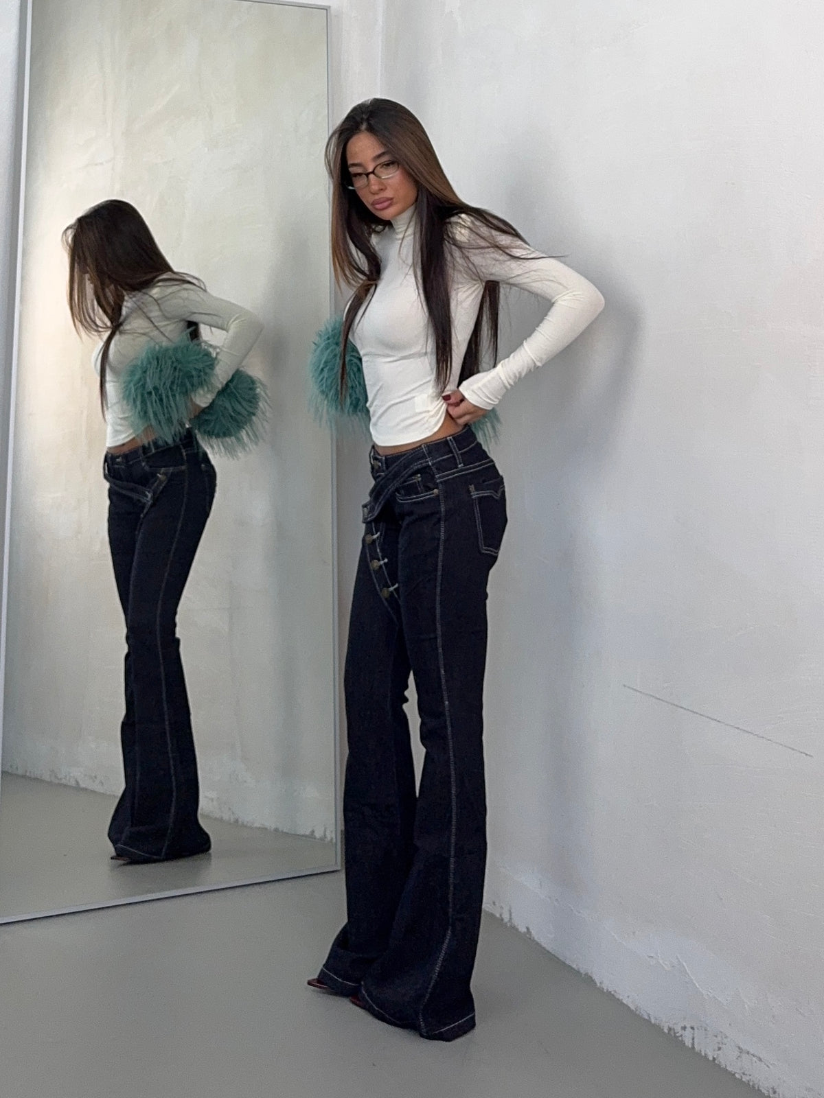 JEANS FIVE BUTTON