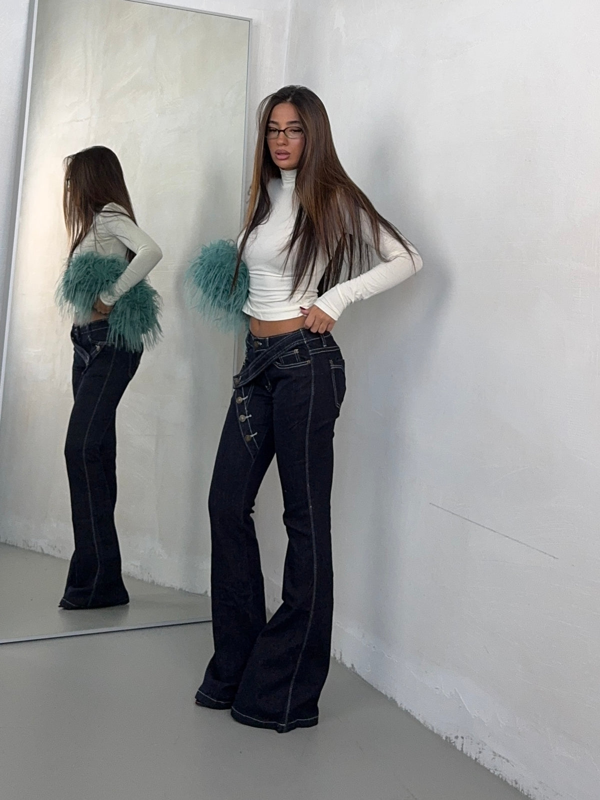 JEANS FIVE BUTTON