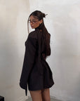 MINIDRESS BLAZER BROOKS